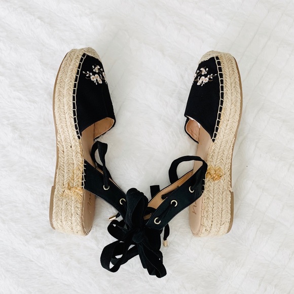 Nanette Lepore // Beatriz lace up espadrilles - Picture 6 of 8